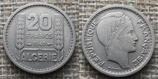 Algérie 1949 20 d'occasion  Paris I
