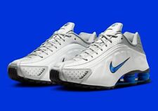 Tênis Nike Shox R4 OG Branco/Prata/Azul Masculino Tamanho EUA 9 Casual Raro Novo✅ comprar usado  Enviando para Brazil