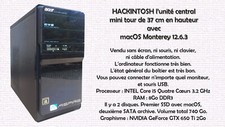 Hackintosh unité central d'occasion  Monthureux-sur-Saône
