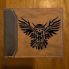 Usado, Carteira de Couro Flying Celtic Tribal Coruja Bifold Qualidade Premium NOVA comprar usado  Enviando para Brazil