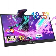 Monitor portátil iProda 18,5 polegadas 120Hz alta definição total – USB-C HDMI tela para jogos de viagem comprar usado  Enviando para Brazil