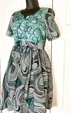 Vestido-Touch Joelho Africano Feminino Wear comprar usado  Enviando para Brazil