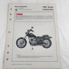 1987 honda cmx250 for sale  Blissfield