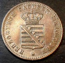 Sachsen meiningen pfennig gebraucht kaufen  Deutschland
