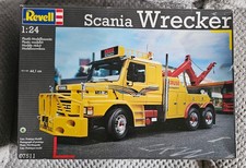 **INICIADO** Kit de caminhão modelo de plástico Revell escala 1/24 Scania Wrecker, usado comprar usado  Enviando para Brazil
