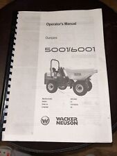 Wacker neuson 5001 for sale  RHYL