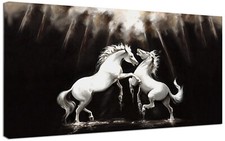 Quadro moderno cavalli usato  Monopoli