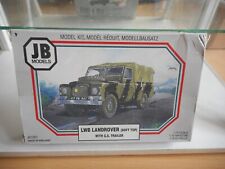 Modellbausatz JB Models LWB Land Rover Verdeck + GS Trailer auf 1:76 in Box comprar usado  Enviando para Brazil