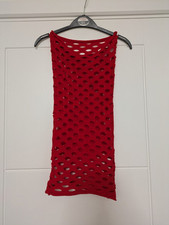 Red elasticated mesh for sale  WELLINGBOROUGH