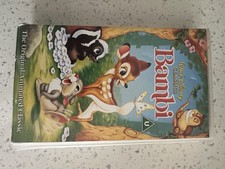 Bambi vhs for sale  BROMLEY
