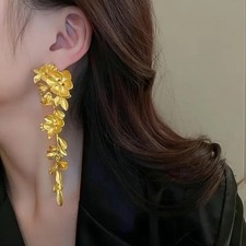 Flower earrings cascade for sale  Dobbs Ferry