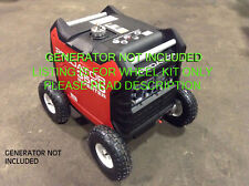 KIT DE RODA PNEUMÁTICA PREDATOR 3500 WATT GERADOR ALLTERRAIN 10" com CUBO DE BLOQUEIO comprar usado  Enviando para Brazil