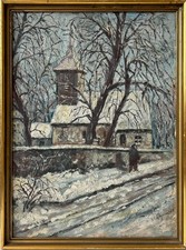 ölbild impressionist winterla gebraucht kaufen  Graal-Müritz, Seeheilbad
