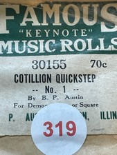 Player piano roll d'occasion  Expédié en Belgium