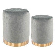Set pouf puff usato  Napoli