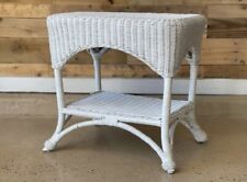 Vintage white wicker for sale  Simpsonville