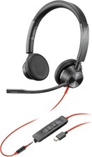 Używany, Poly Plantronics Blackwire 5220 Przewodowe słuchawki nauszne z mikrofonem na sprzedaż  PL