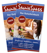 Gutscheinbuch saunaspass 2025 gebraucht kaufen  Geldern