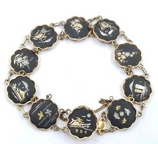 Japanese shakudo bracelet for sale  BEXHILL-ON-SEA