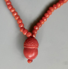 real coral necklace for sale  BRISTOL
