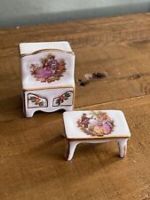 Tiny furniture limoges for sale  WIGSTON