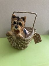 Yorkie dog basket for sale  SHANKLIN