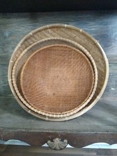 round rattan baskets set 3 for sale round rattan baskets set 3 for sale Readlyn