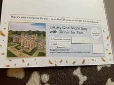 Luxury one night for sale  THAME
