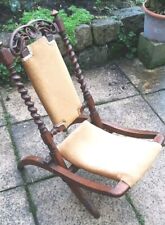 Victorian oak folding for sale  BURY
