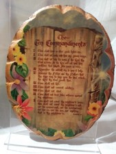 Ten commandments wood for sale  Stevens Point