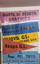 Locandine vespa anni usato  Torricella