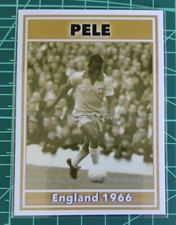 PELE, ENGLAND 1966.  COLECTION CARD. NO PANINI/ NO TOPPS comprar usado  Enviando para Brazil