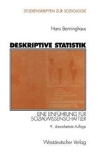 Deskriptive statistik einführ gebraucht kaufen  Berlin