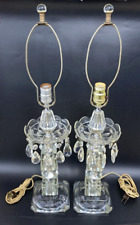 Set crystal lamps for sale  Bonne Terre