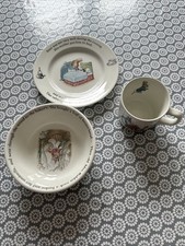 beatrix potter plates for sale  ELLON