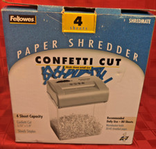 Fellowes shredmate confetti for sale  Fisherville