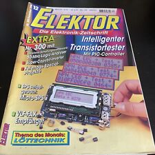 Elektor elektronik zeitschrift gebraucht kaufen  Braunschweig