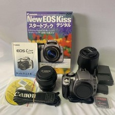 Câmera Canon EOS Kiss Digital N W conjunto de zoom Japão comprar usado  Enviando para Brazil