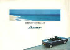 Catalogue brochure prospekt Renault 19 cabriolet Azur 1995 DE comprar usado  Enviando para Brazil