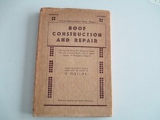 Roof Construction and Repair by E Molloy Slate Tile Asbestos-Cement Felt 1941 comprar usado  Enviando para Brazil