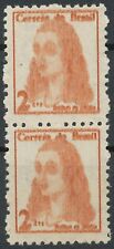 BRAZIL 1967 2 cts Marilla de Dirceu U/M pair, MAJOR VARIETY: WRONG BLURRED COLOR comprar usado  Enviando para Brazil