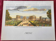 Menu paquebot 1962 d'occasion  Dinan