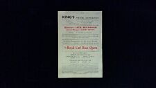 Opera programme carl for sale  GREAT YARMOUTH