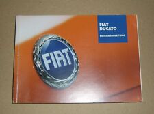 Betriebsanleitung fiat ducato gebraucht kaufen  Hohenroda
