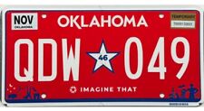 oklahoma license plate for sale  Fitchburg