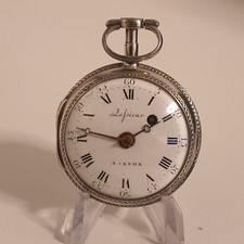 Antike spindeltaschenuhr silbe gebraucht kaufen  Freiburg im Breisgau