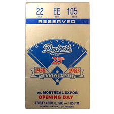 April 1983 dodgers for sale  Lancaster