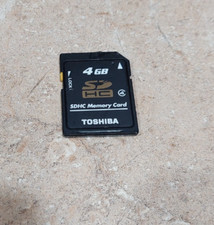 Cartão de memória SDHC Toshiba 4GB original do fabricante - Classe 4 - SD-K04G - Fabricado no Japão comprar usado  Enviando para Brazil