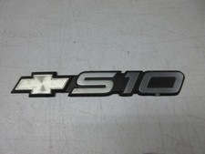 1994-2004 Chevy S-10 emblema de porta cromado logotipo placa de identificação nome fabricante de equipamento original comprar usado  Enviando para Brazil
