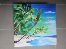 Leinwandbild südsee acryl gebraucht kaufen  Großenkneten
